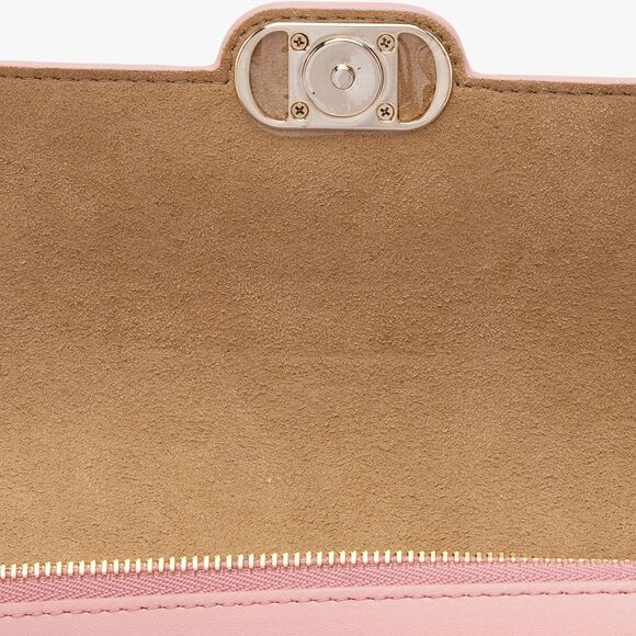 MCM Visetos Calfskin Logo Mode Travia Small Shoulder Bag - Picture 8 of 11